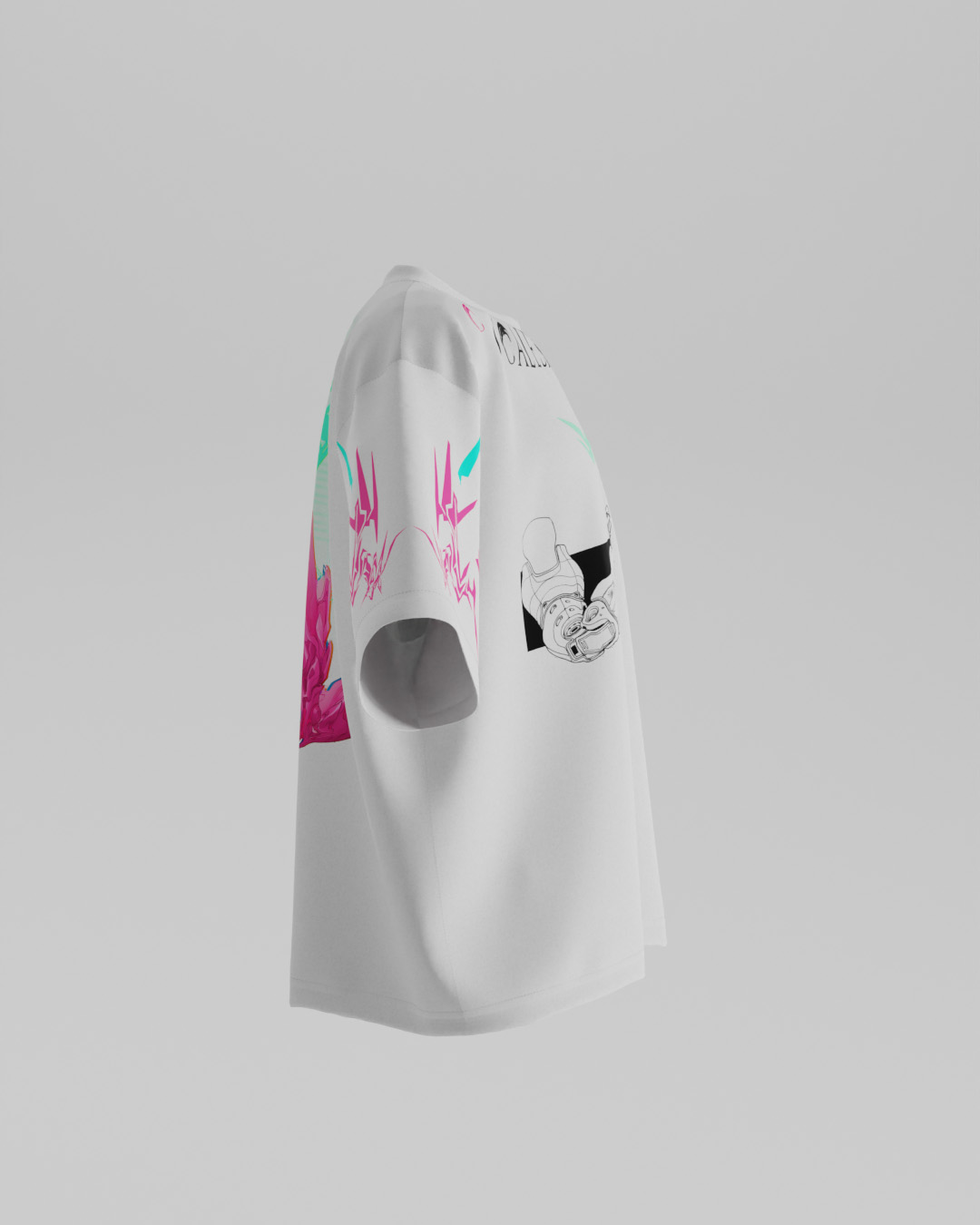 First Breath Digital Crop T-shirt