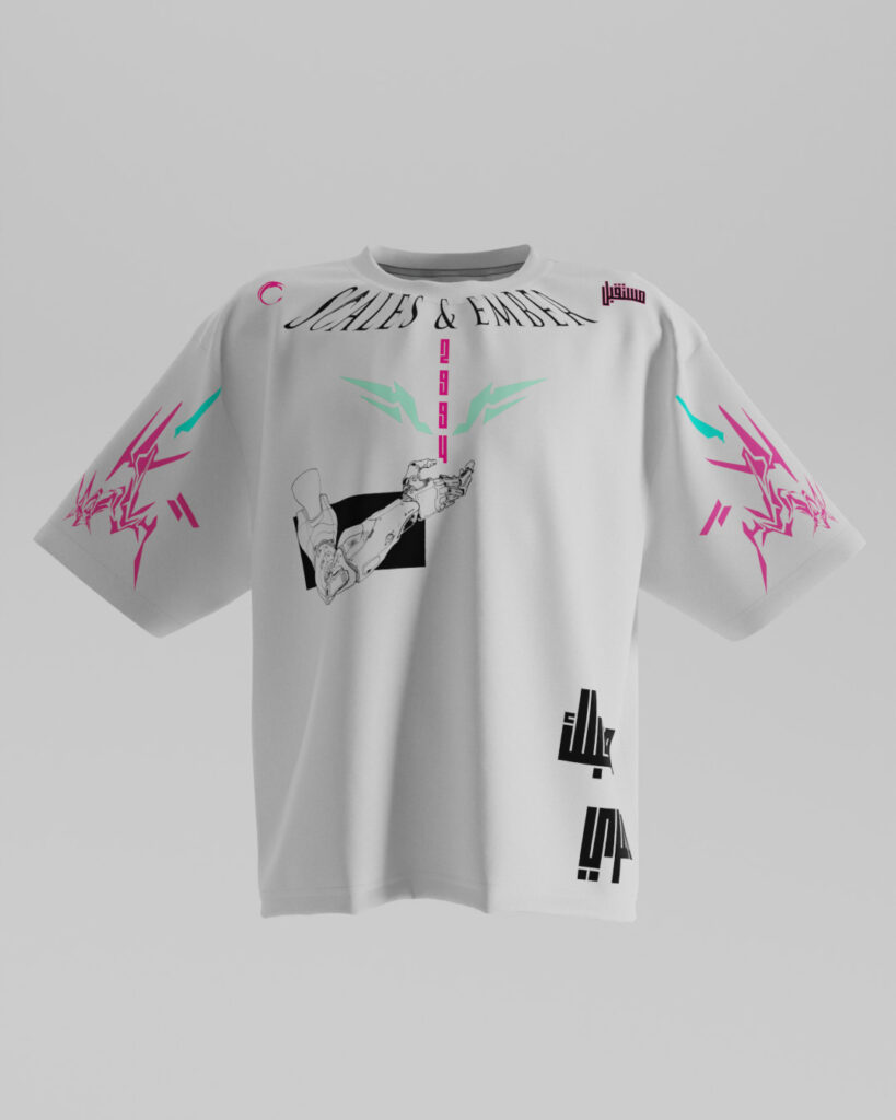 First Breath Digital Crop T-shirt