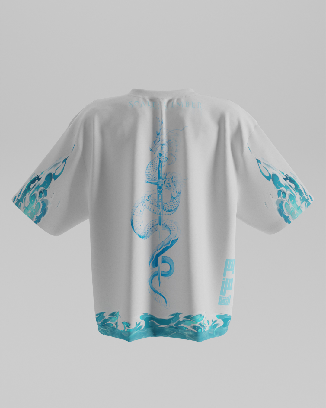 First Breath Ocean Crop T-shirt