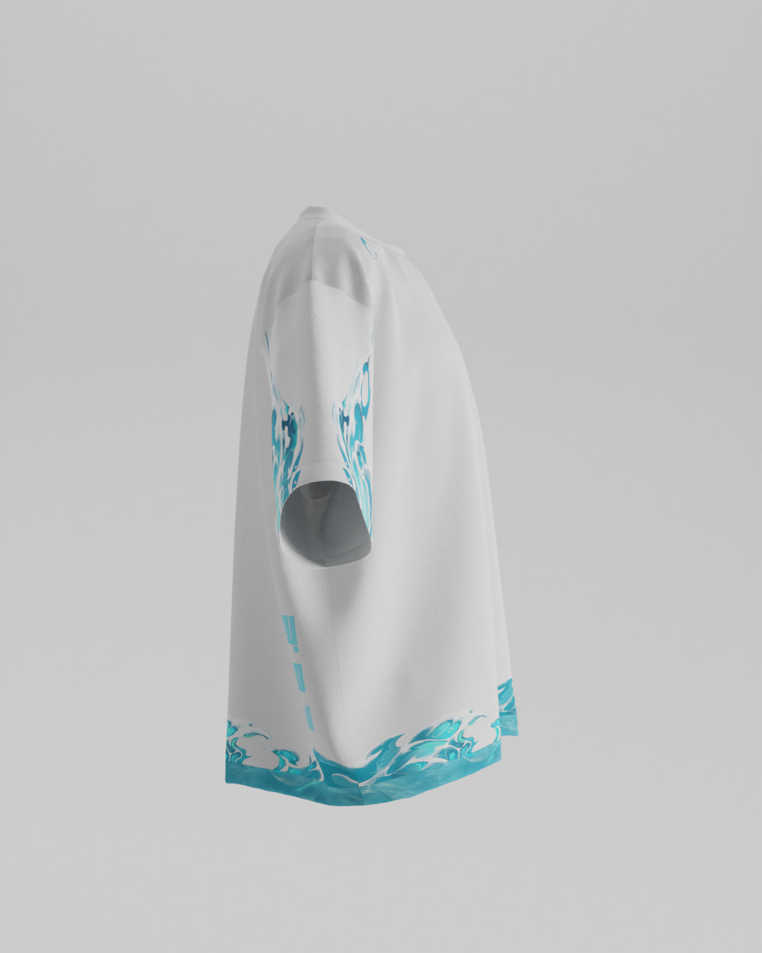 First Breath Ocean Crop T-shirt