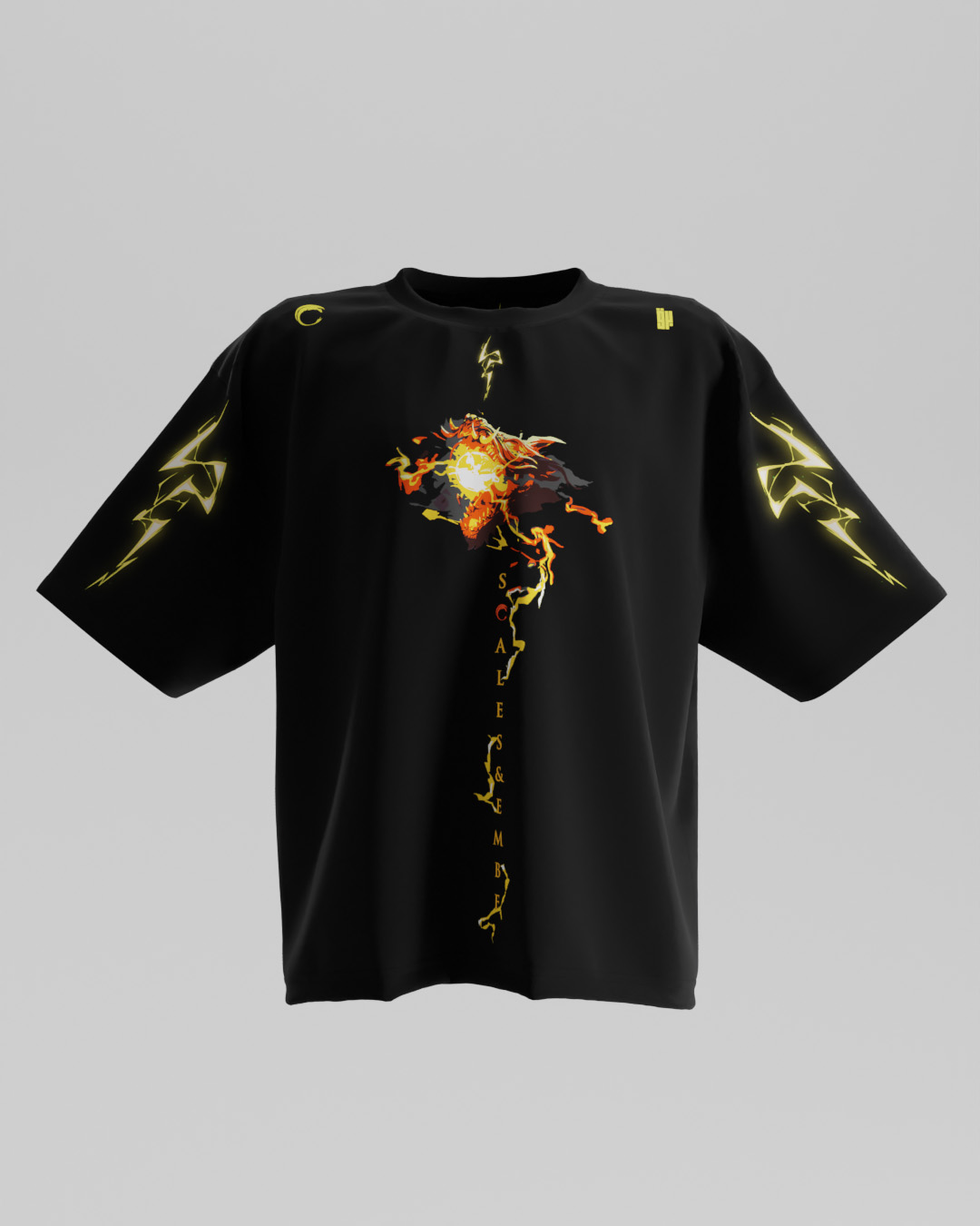 First Breath Thunder Crop T-shirt