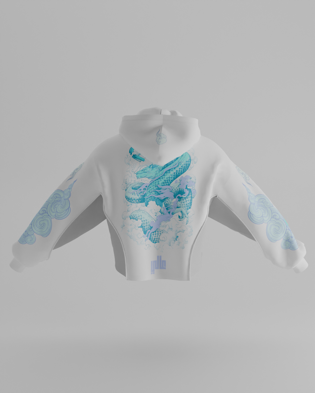 First Breath Air Crop Hoodie