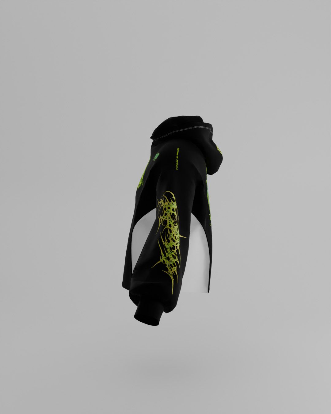 First Breath ChemTech Crop Hoodie