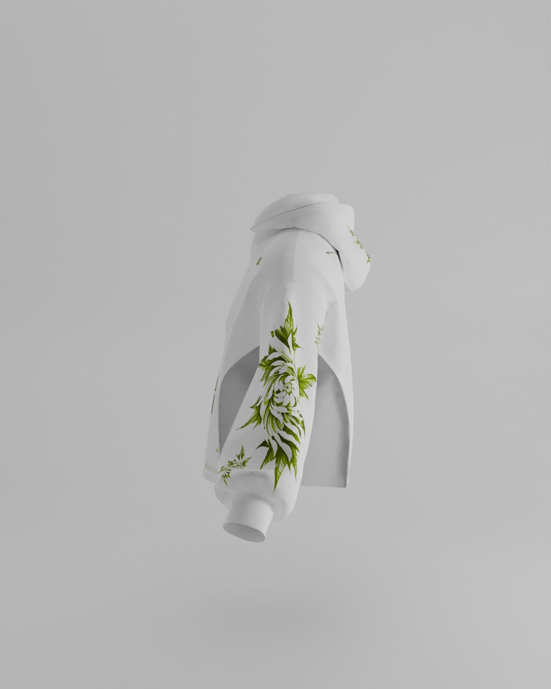 First Breath Nature Crop Hoodie