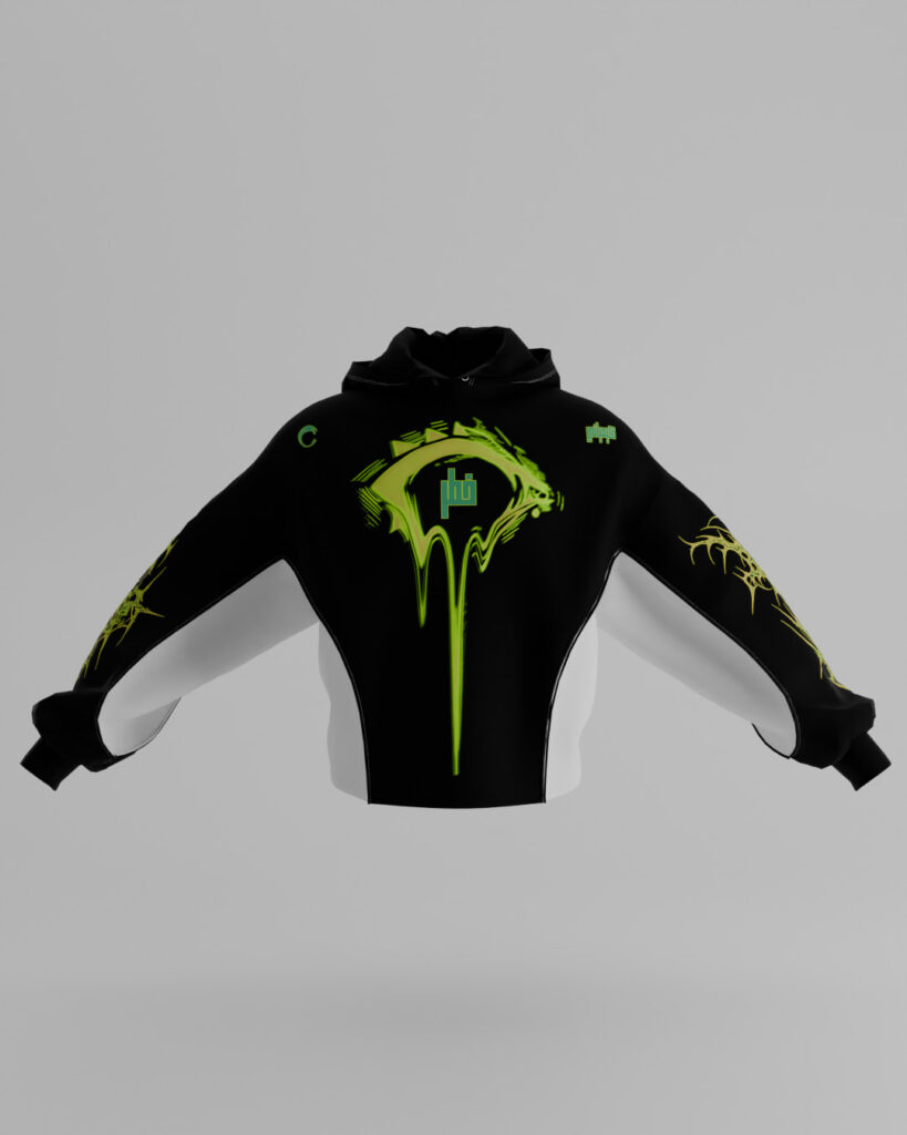 First Breath ChemTech Crop Hoodie