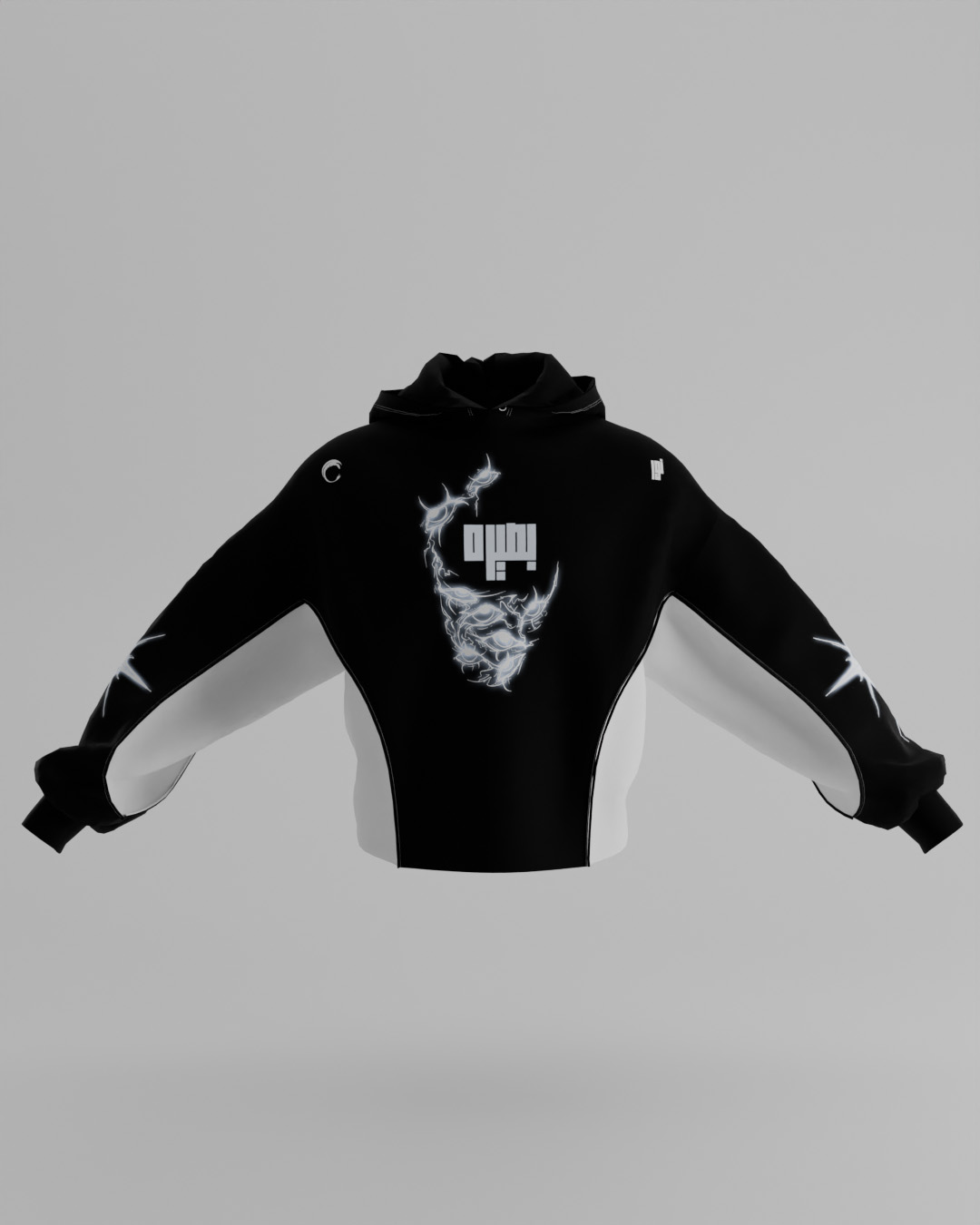 First Breath Light Crop Hoodie