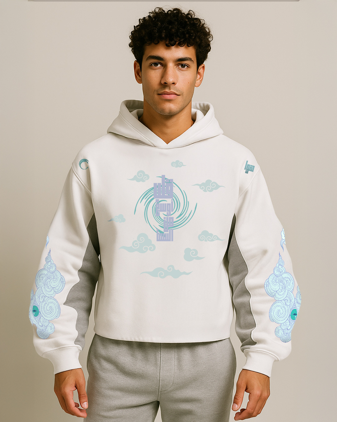 First Breath Air Crop Hoodie