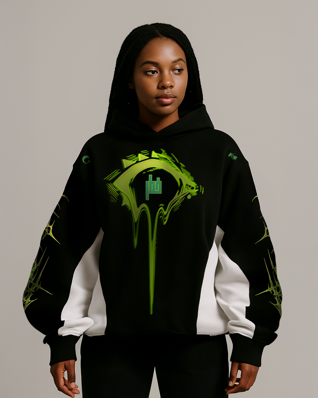 First Breath ChemTech Crop Hoodie