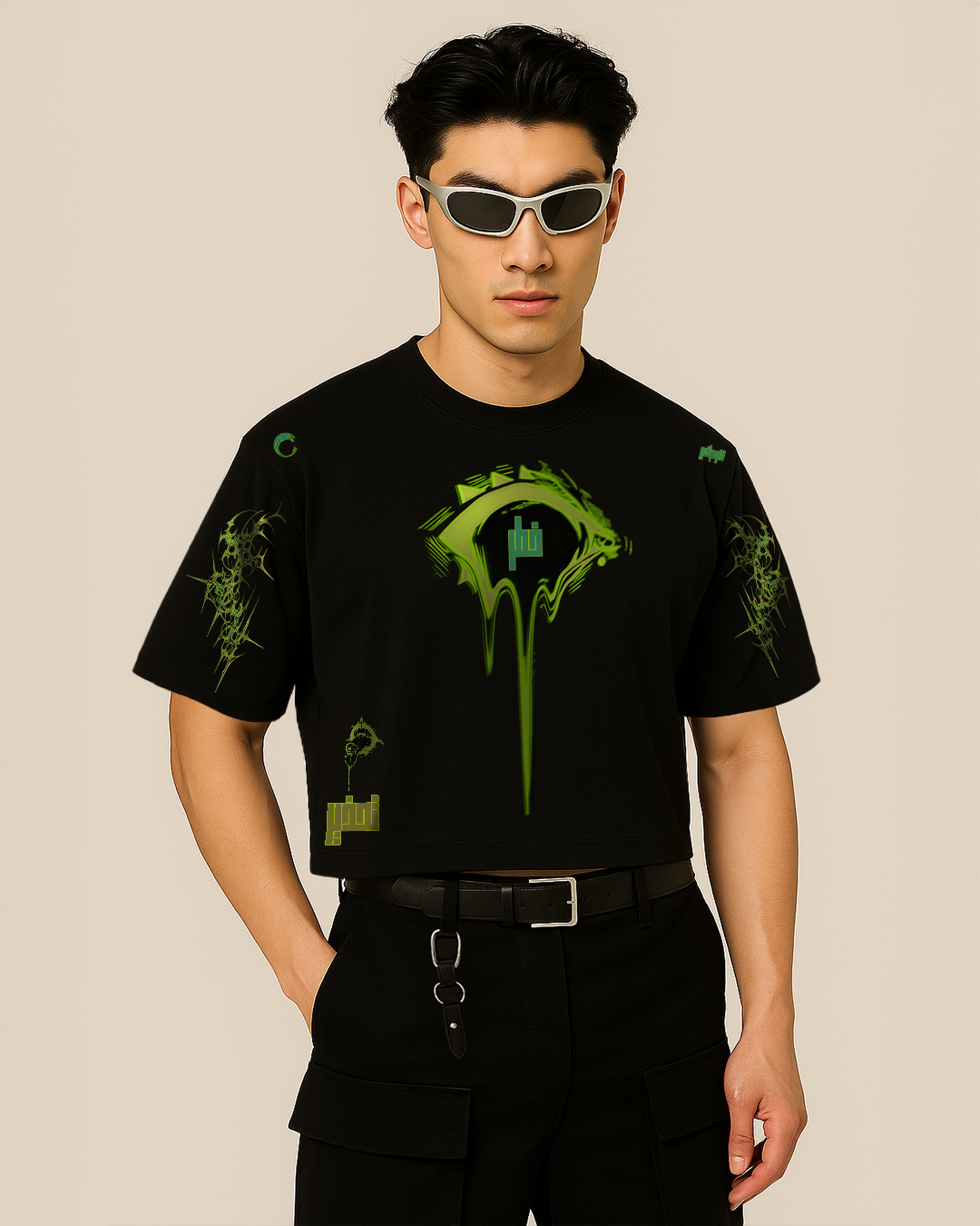 First Breath ChemTech Crop T-shirt