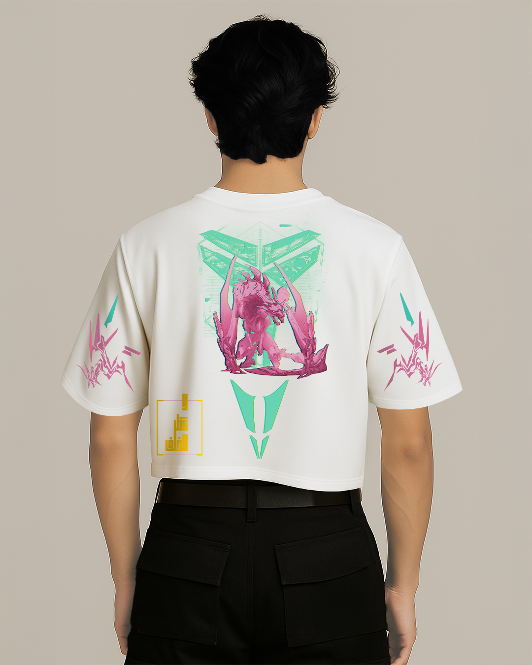 First Breath Digital Crop T-shirt