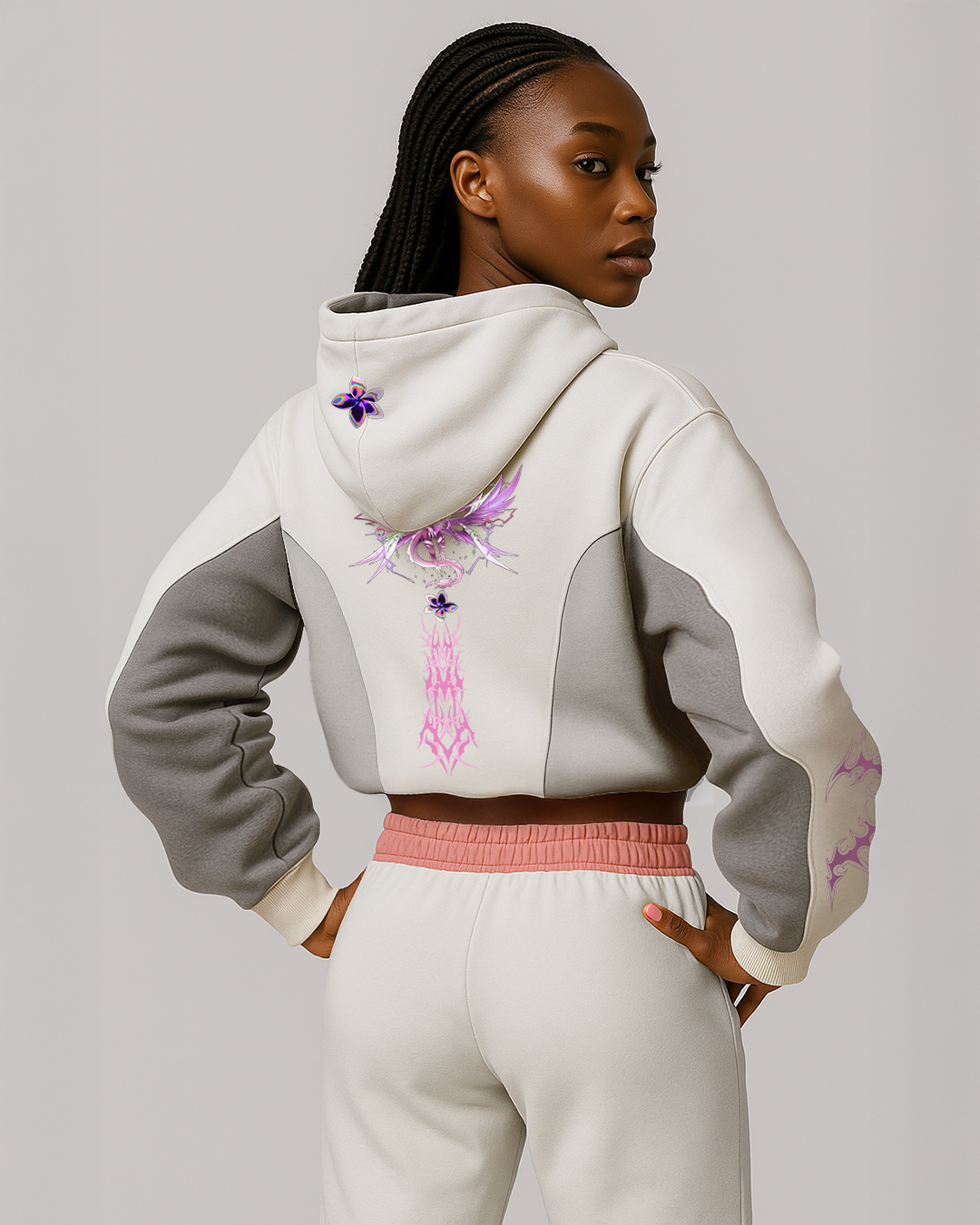 First Breath Mystic Crop Hoodie