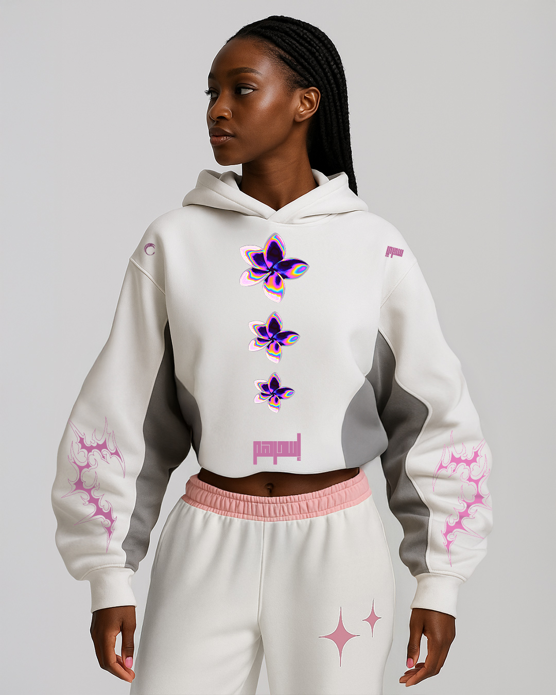 First Breath Mystic Crop Hoodie