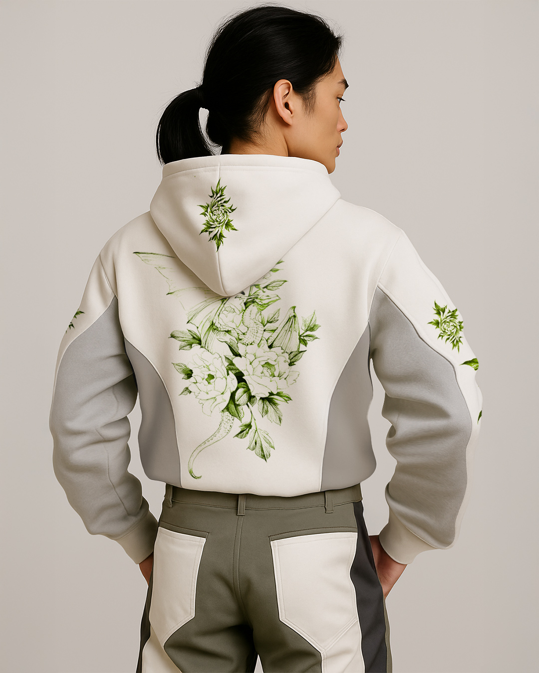 First Breath Nature Crop Hoodie