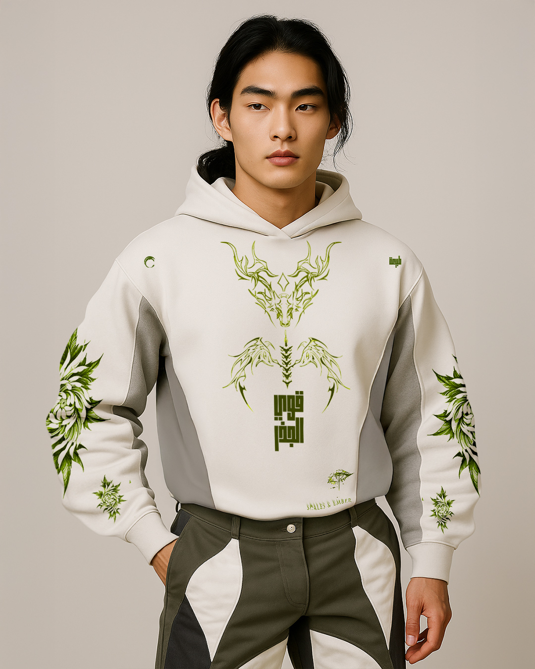 First Breath Nature Crop Hoodie