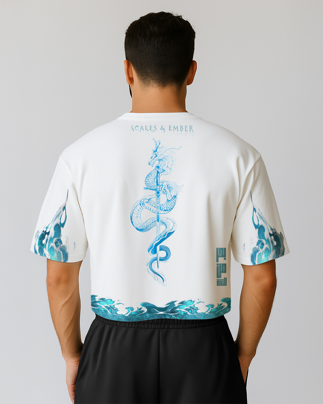 First Breath Ocean Crop T-shirt