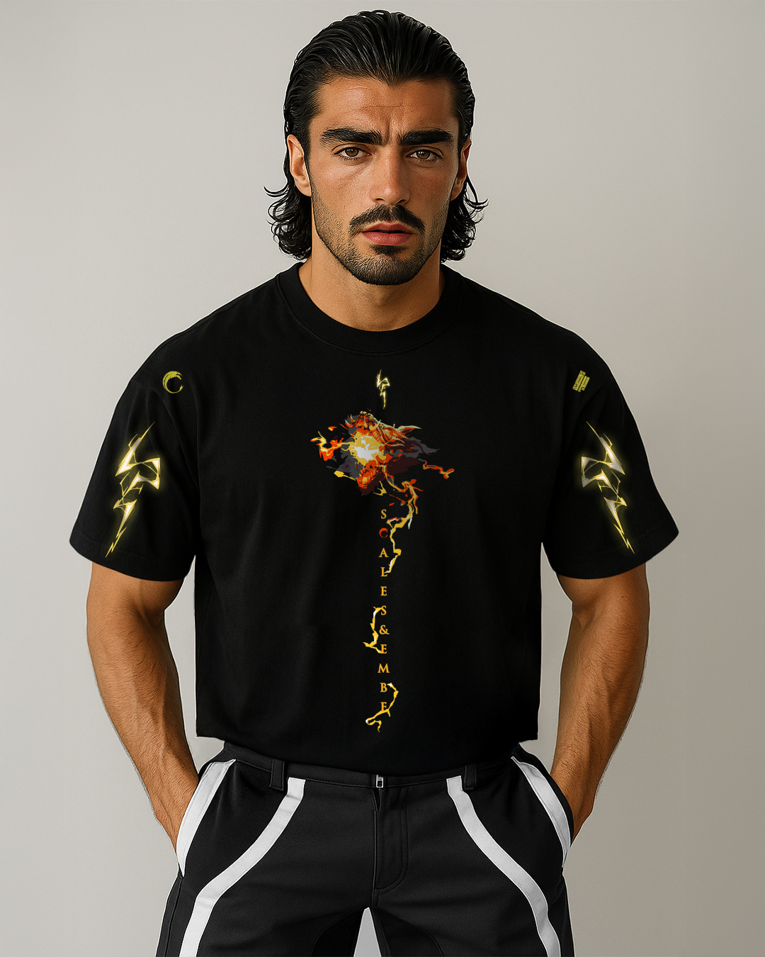 First Breath Thunder Crop T-shirt