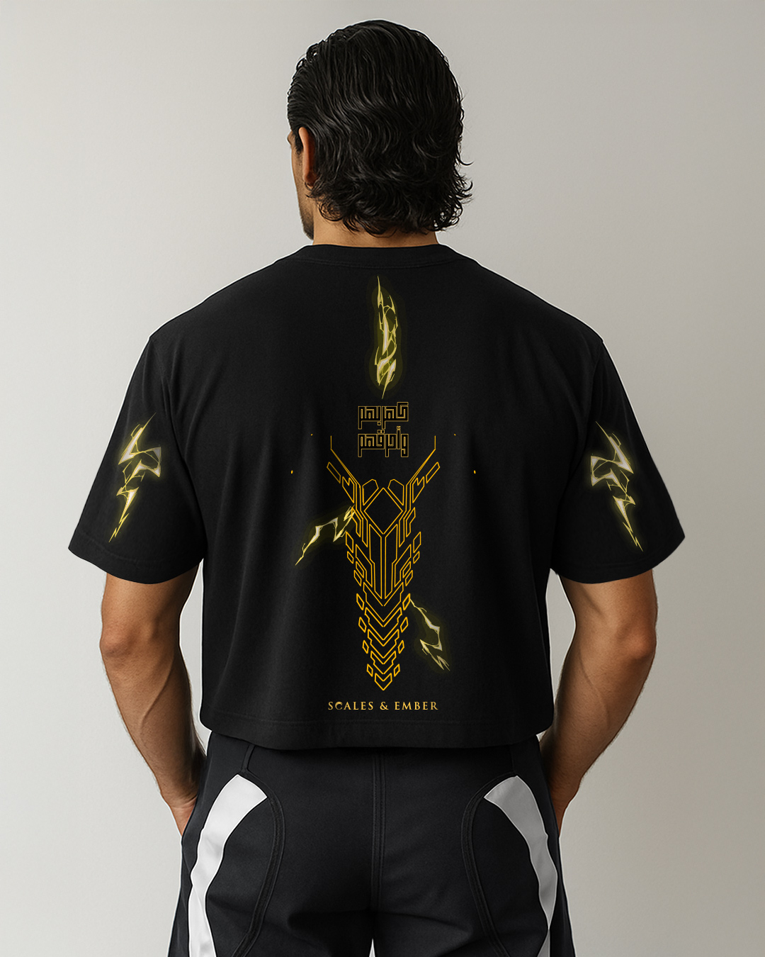 First Breath Thunder Crop T-shirt