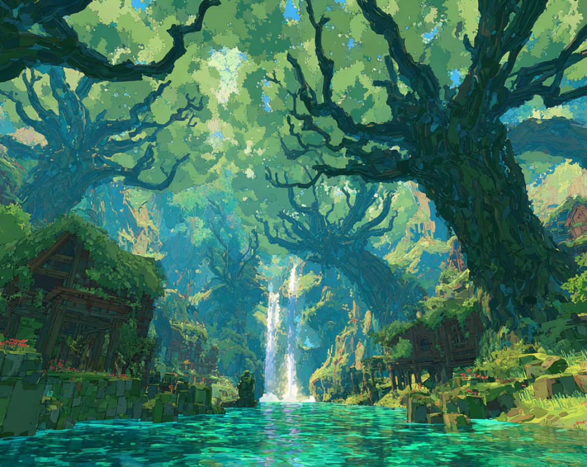 Ancient-forests-housing-villages---Nature